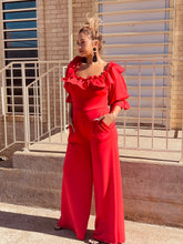Load image into Gallery viewer, Ruffle Jumpsuit