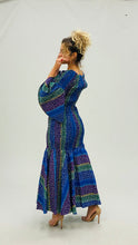 Load image into Gallery viewer, Printed Off The Shoulder Maxi