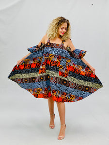 Printed Tent Dress