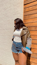 Load image into Gallery viewer, Studded Out Denim Shorts