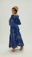 Load image into Gallery viewer, Printed Off The Shoulder Maxi