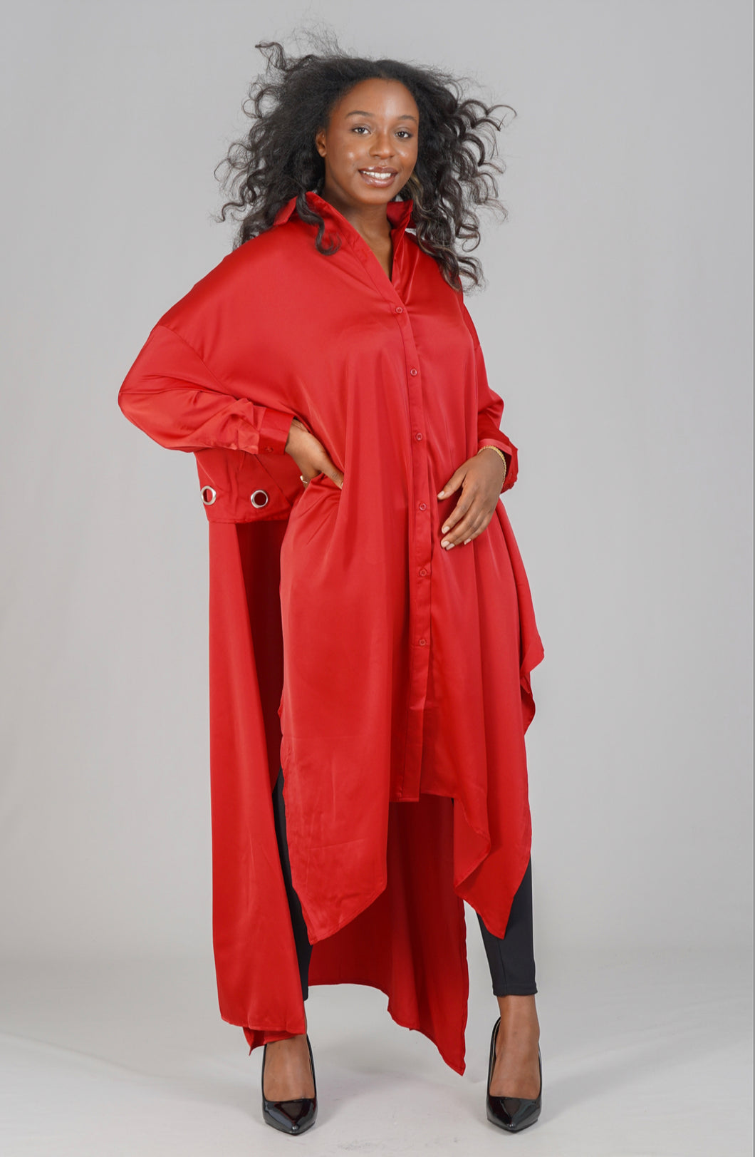 Trench Back Tunic