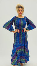 Load image into Gallery viewer, Printed Off The Shoulder Maxi