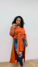 Load image into Gallery viewer, Trench Back Tunic